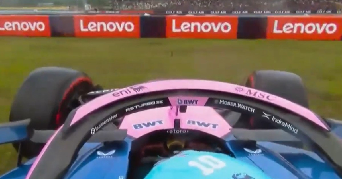 Video: Gasly se despistó con la carrera detenida - Despierta Feliciano